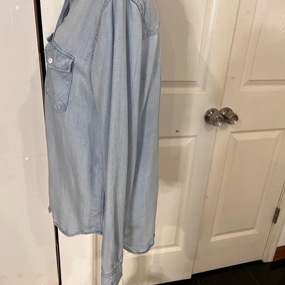 Rails Sky Blue Casual Shirt size M - Picture 3 of 8
